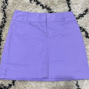 anne taylor purple skirt
